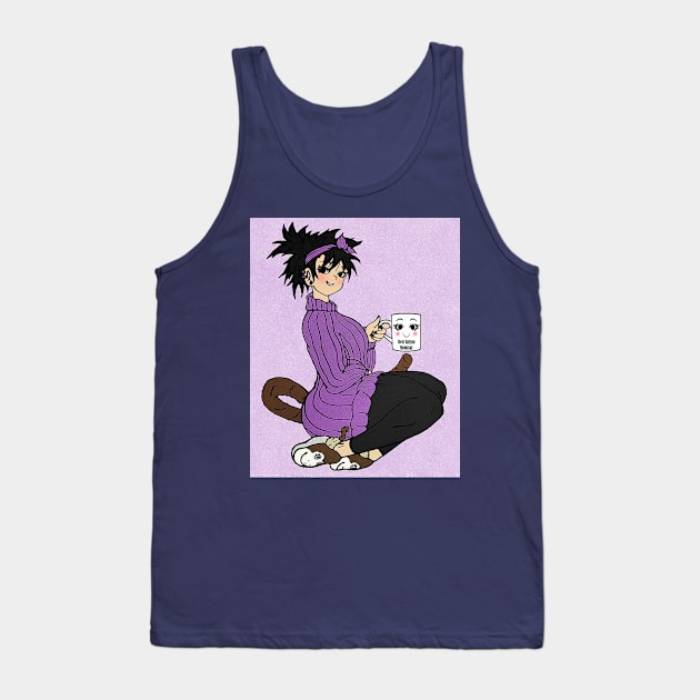 Best Saiyan Mamma Purple Tank Top by TeeJay93